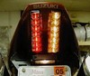 Suzuki SV-650 2003-2006 LED Clear Lens Taillight with INTEGRATED Turnsignals