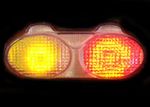 Kawasaki ZX-6 R ZX6R ZX-6R ZX6 1998 1999 2000 2001 2002 2003 2004 2005 98 99 00 01 02 03 04 05 LED Clear Lens Taillight with INTEGRATED Turnsignals tail light turn signals