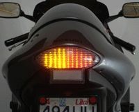 Clear Brake LED Tail Light Turn Signal For Suzuki Hayabusa GSX1300R 1999-2007