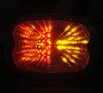 Harley Davidson Low Rider 1999-2006 LED Clear Lens Taillight with INTEGRATED Turnsignals
