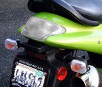 Triumph 595 1995-1999 LED Clear Lens Taillight with INTEGRATED Turnsignals