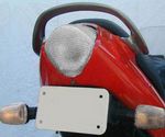 Honda RC 51 2000-2002 Clear Taillight with Red Inserts