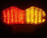 Suzuki Bandit 1000 2001-2006 LED Clear Lens Taillight with INTEGRATED Turnsignals