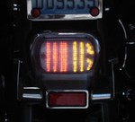 Suzuki Volusia LC-1500 1998-2006 LED Smoked Lens Taillight with INTEGRATED Turnsignals