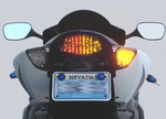 Suzuki GSXR 1000 2005-2006 LED Clear Lens Taillight with INTEGRATED Turnsignals