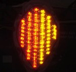 Yamaha Road Star 2004-2006 LED Clear Lens Taillight with INTEGRATED Turnsignals