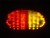 Ducati Supersport 1999-2006 LED Clear Lens Taillight with INTEGRATED Turnsignals