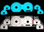 Ford Mustang LX V6 1999-2002 2-Color Style Illumiglo Gauges