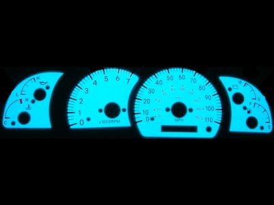 2000 2001 2002 2003 2004 Toyota Tundra Glow Gauges Faces Overlay SR5 New 