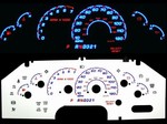 Ford Explorer 2002-2003 Reverse Style Illumiglo Gauges 02 03 glow