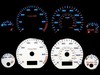 Volkswagen Cabrio 140 MPH 1993-1999 Reverse Style Illumiglo Gauges 1994 1995 1996 1997 1998 93 94 95 96 97 98 99 glow