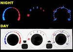 Mitsubishi Eclipse 2000-2003 Reverse Style GLOWING AC Panel HVAC 2001 2002 00 01 02 03 glow