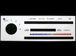 Ford Probe 1989-1992 White AC Panel