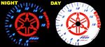 Yamaha YZF R6 2003-2005 Reverse Style Illumiglo Gauges