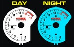 SRP-0812 Honda CBR 600 RR 2007-2012  Illumiglo Gauges 600rr cbr600rr 07 08 09 10 11 12 2008 2009 2010 2011 cbr600 with HISS light Standard