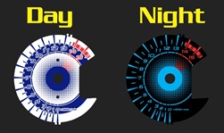 Suzuki GSXR 1000 2009-2012 White & Blue glowing Face Reverse Style Illumiglo Gauges gsxr1000 09 10 11 12 2010 2011 glow